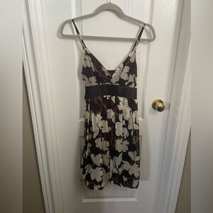 Costa Blanca Floral Print Dress (Small)